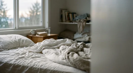 Représentation symbolique du vrai self-care au-delà du marketing du bien-être